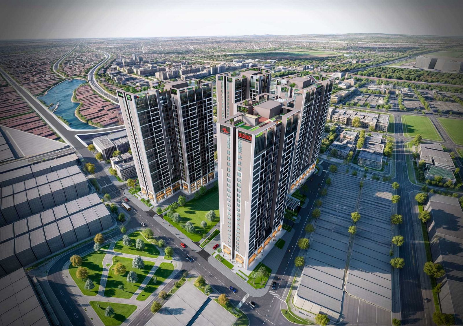 thiết kế căn hộ an bình homeland